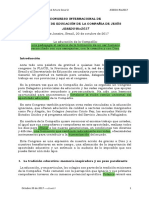 SOSA Arturo EDUCACION JESUITA HOY RiodeJaneiro 171020 PDF