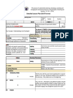 Detailed Lesson Plan (DLP) Format: Curriculum Guide