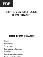 Download Instruments of Long Term Finance by Sandeep Gill SN47892009 doc pdf