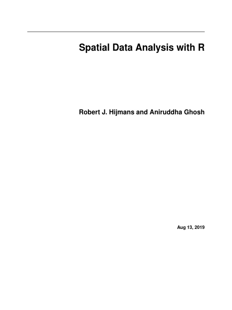 Analysis PDF | PDF | Spatial Analysis | Autocorrelation
