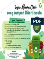 Poster Pertandingan Tong Kitar Semula PDF