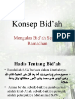 Studi Bidah Ramdhan 1440