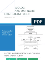 Hajrah, S.Farm., M.Si., Apt. - PPT 2 - Dasar Fisiologi Perjalanan Dan Nasib Obat Dalam Tubuh PDF