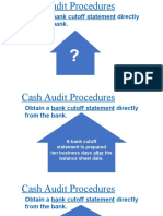 Audit Procedures of Cash