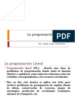 CLASE 2 La programación Lineal