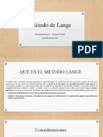 Método de Lange: determinar capacidad óptima de producción