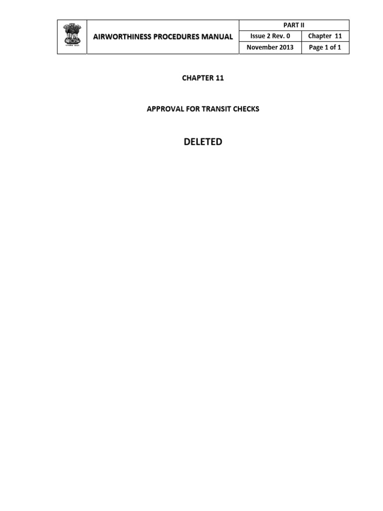Approval for Transit Checks Manual | PDF