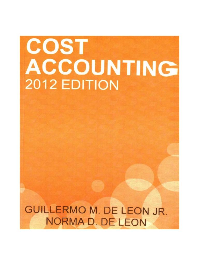 Chapter 1 Introduction To Cost Accounting | PDF