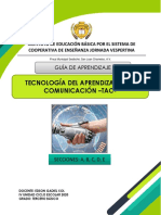 GUÍA IV UNIDAD TERCERO, TECNOLOGÍA A, B, C, D, E Prof Edson Gadiel Xol