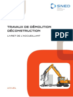 Travaux de déconstruction