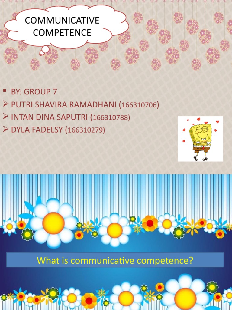 Understanding Communicative Competence | PDF | Cognition | Communication