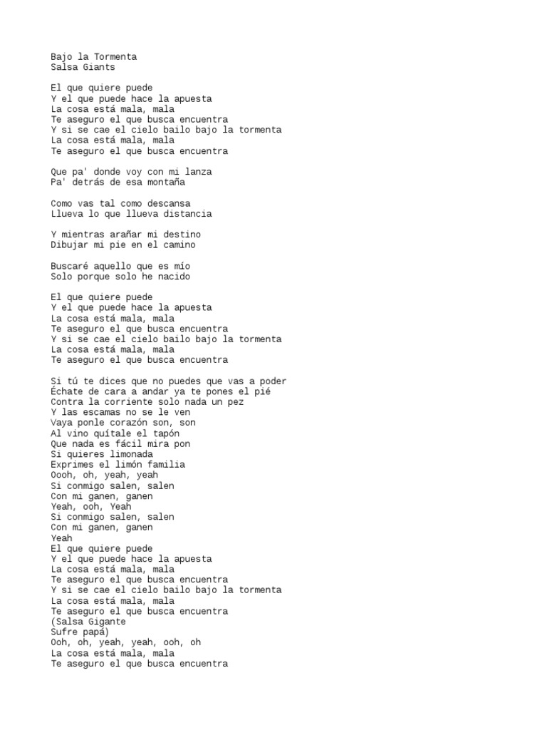 Letras de 