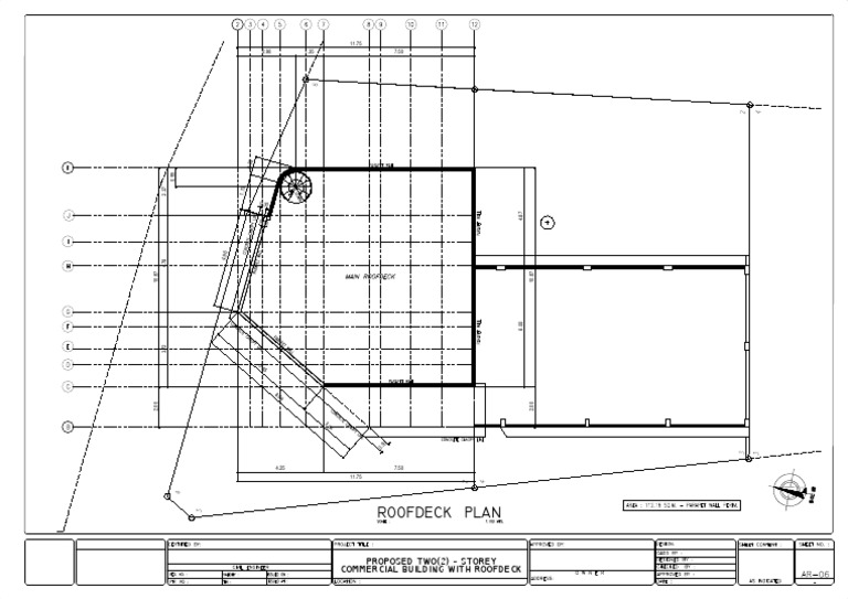 Proposed 2-Storey Commercial Building | PDF