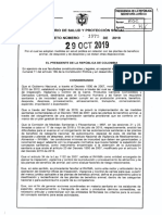 Decreto 1975 Del 29 de Octubre de 2019