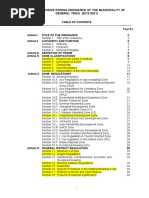 Comprehensive Zoning Ordinance of The Municipality of GENERAL TRIAS (2012-2021)