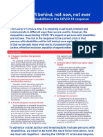 PWDs in COVID 19 Response PDF