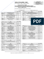 La Concepcion College, Inc.: Evaluation Sheet