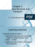 Chapter 3.1 Fluid Mosaic Model