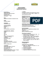 Organic Gem Ficha Tecnica PDF