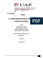 Impugnacion en El Marco Constitucional