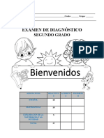 2° Examen de Diagnóstico 2020