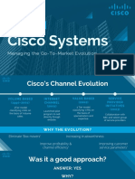 Cisco's Channel Evolution Strategy