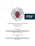 VINCULTÚRATE. Proyecto de Mediación Comunitaria Intercultural para Cenrtos de Menores Extranjeros No Acompañados y Sus Entornos Convivenciales