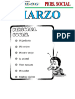 1 Marzo - Personal Social 5 Años