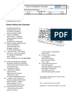 Teste de Português 1