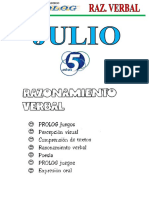 5 JULIO - RAZ.VERBAL - 5 AÑOS