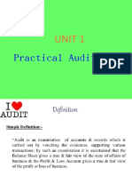 Practical Auditing 1