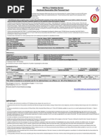 Irctcs E-Ticketing Service Electronic Reservation Slip (Personal User)