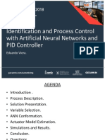 Identification and Process Control With Artificial Neural Networks and PID Controller