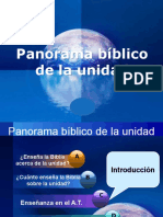 Presentación Panorama Bíblico de La Unidad