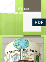 WE Can WE Can Save The Planet