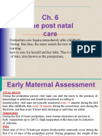 Post Partum Assessment