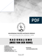 Informe Racionalismo