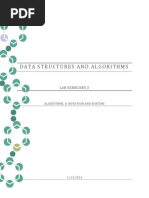 Data Structures and Algorithms: Lab Exercises 3