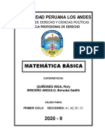 Lectura Matemática Basica-2020-II