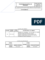 AMB PLE 022 Programa control de derrame