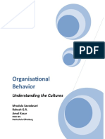 Organization Behavior Report