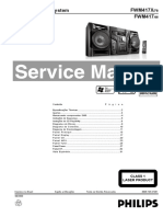 Philips fwm417x fwm417 SM PDF