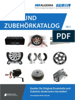 Algema Zubehör Katalog 2019