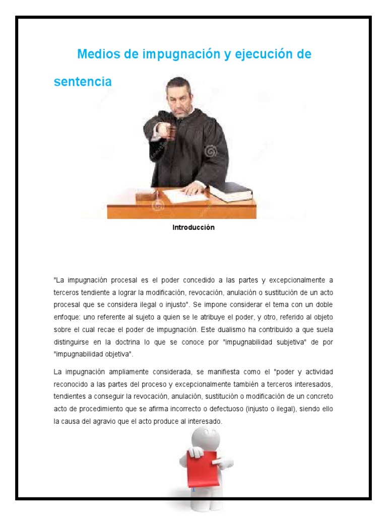 Medios de Impugnación y Cosa Juzgada | PDF | Apelación | Sentencia (ley)
