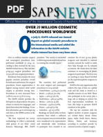 Over 20 Million Cosmetic Procedures Worldwide