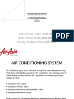 Pengaplikasian Sistem Air Conditioning