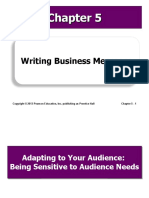Writing Business Messages: Chapter 5 - 1