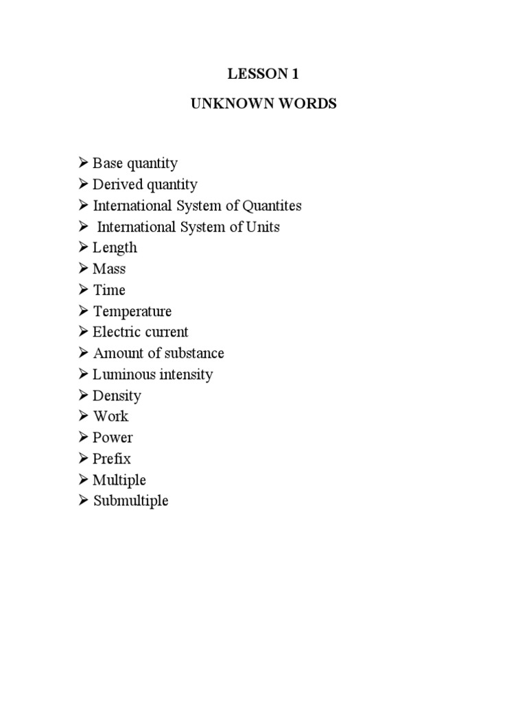 Lesson 1 | PDF | Science & Mathematics
