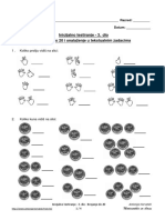 Inicijalno Testiranje 3 Brojanje Do 20 I Razumijevanje Teksta PDF