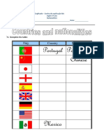 Ficha de Trabalho - Nationalities